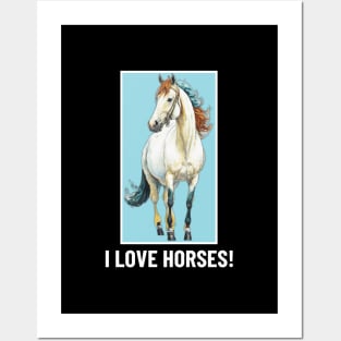 Horse Lover Art Posters and Art